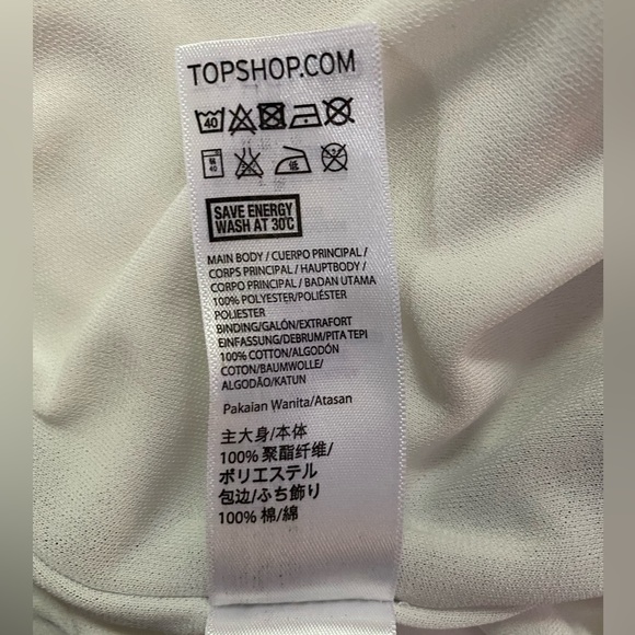 Topshop Women's Sleeveless Black and White Size 4 - Picture 6 of 7